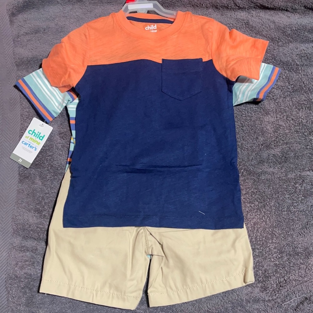 Children Tops (x2) Shorts
